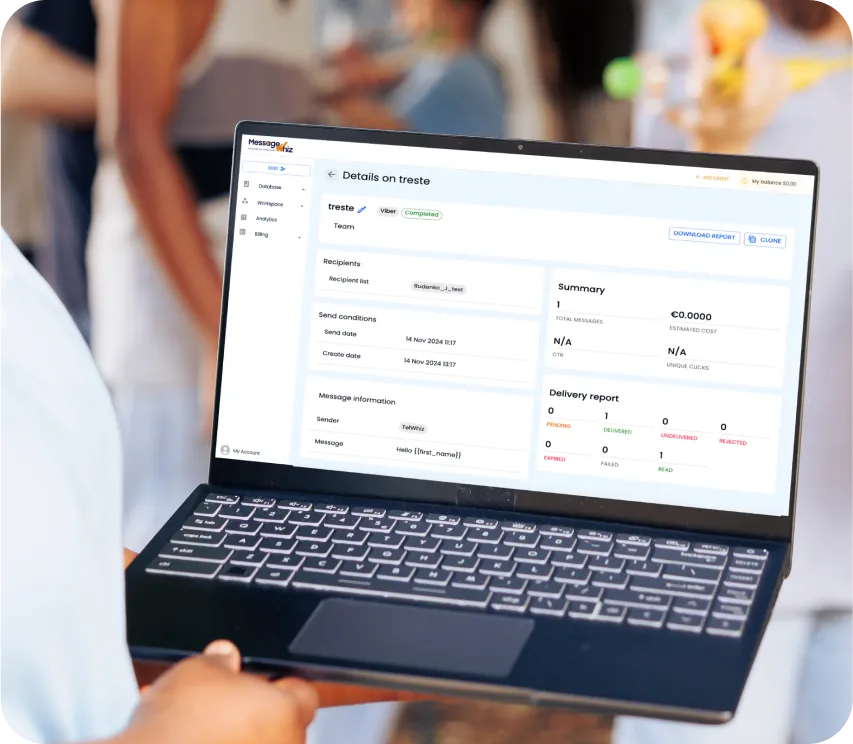 Monitor Individual Messaging Campaigns