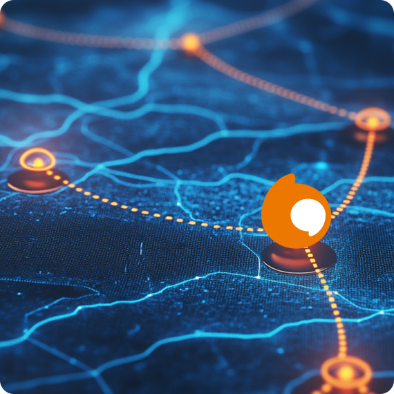 Messages travel fewer hops to reach the destination carrier