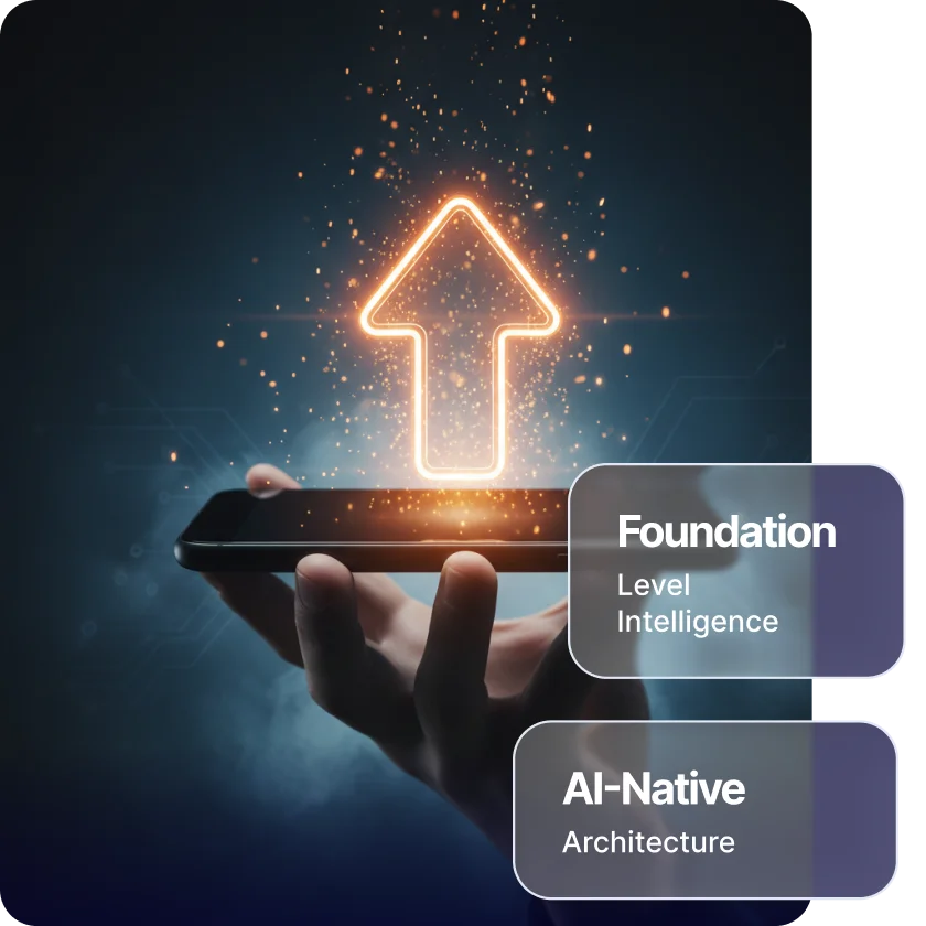 AI built into the foundation.